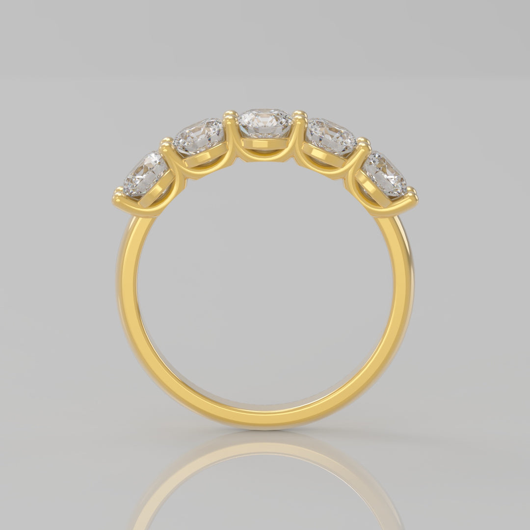 FLORENCE 5 STONE DIAMOND RING