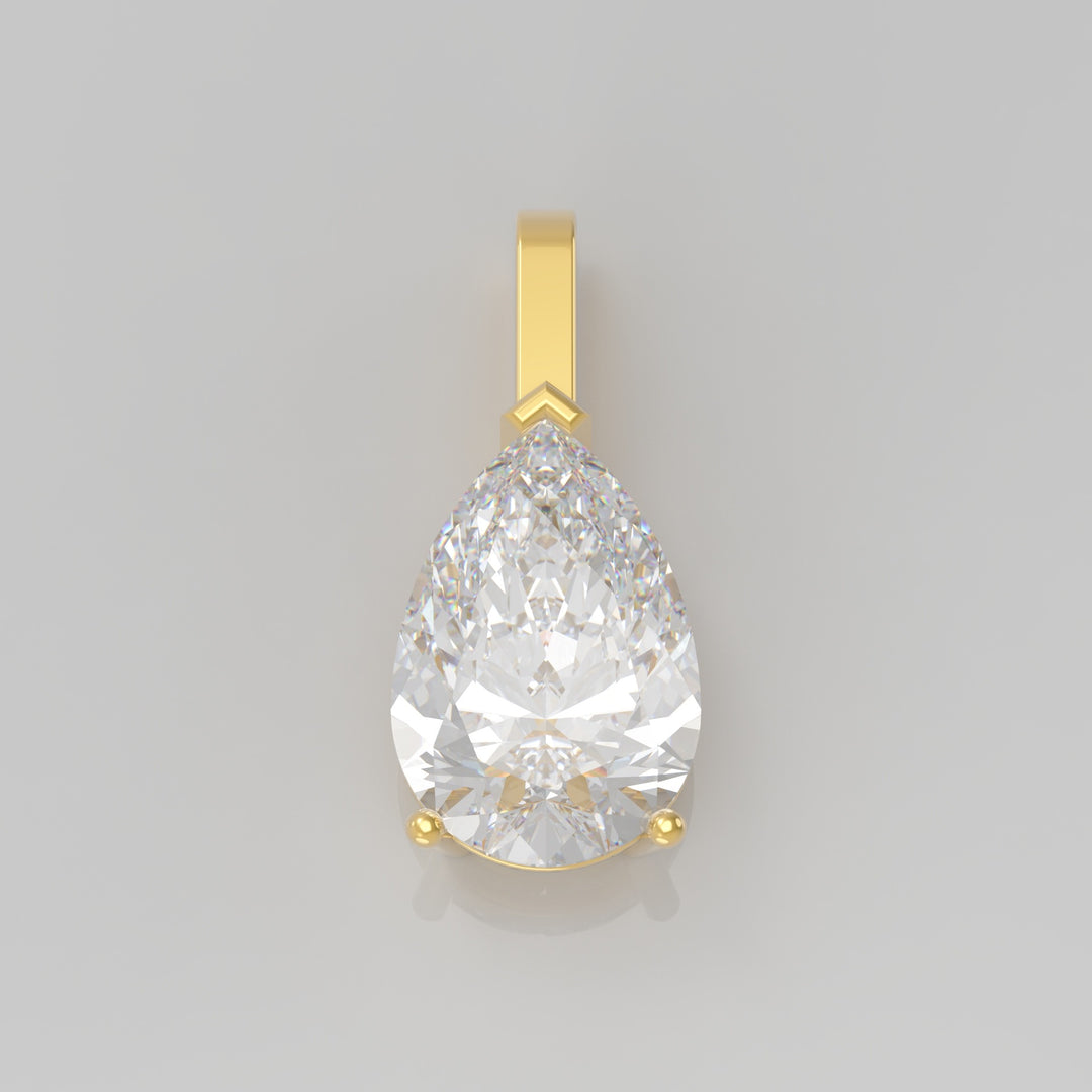 MARGOT PEAR DIAMOND PENDANT