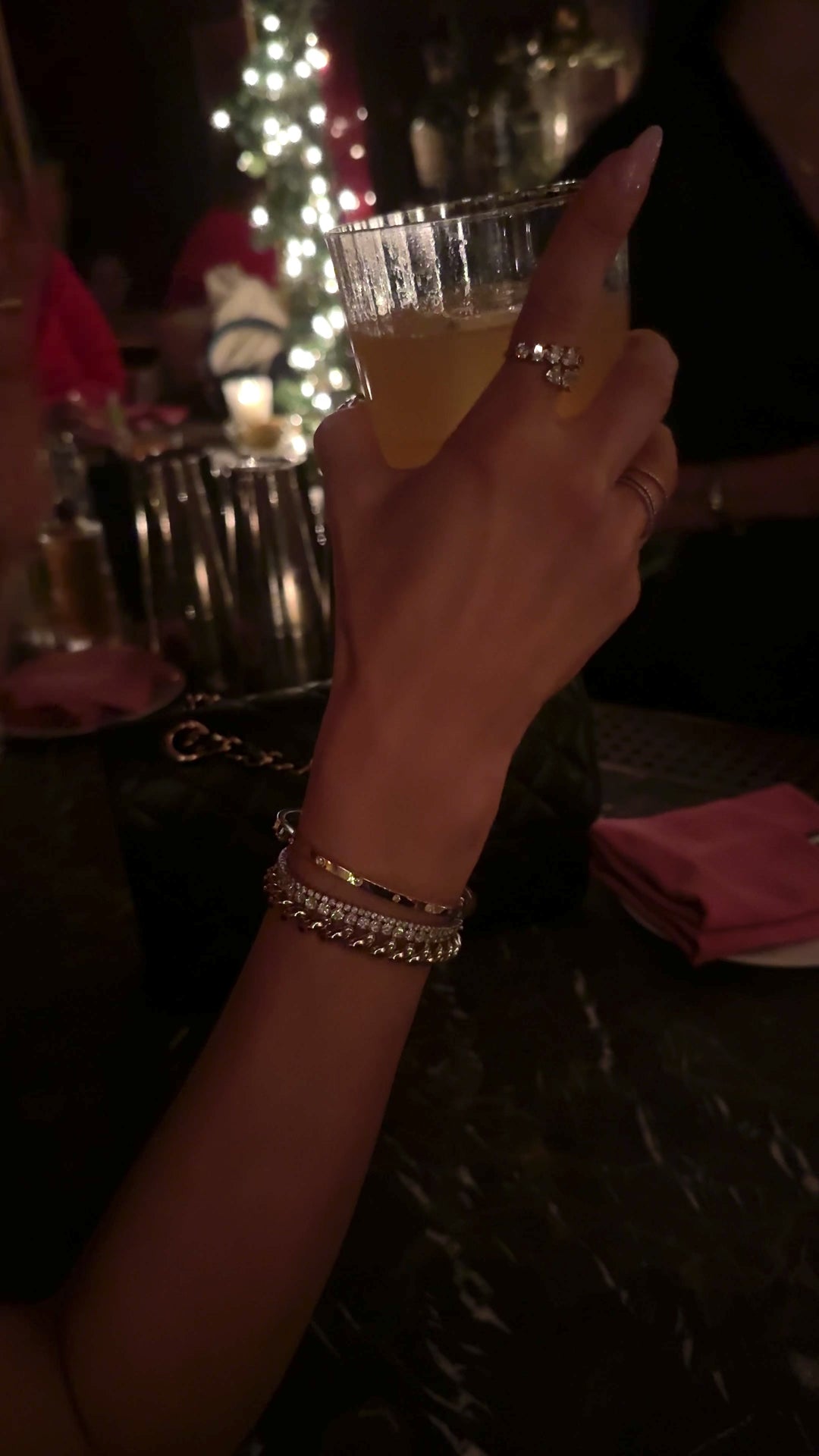 AMELIA 14K GOLD DIAMOND BANGLE